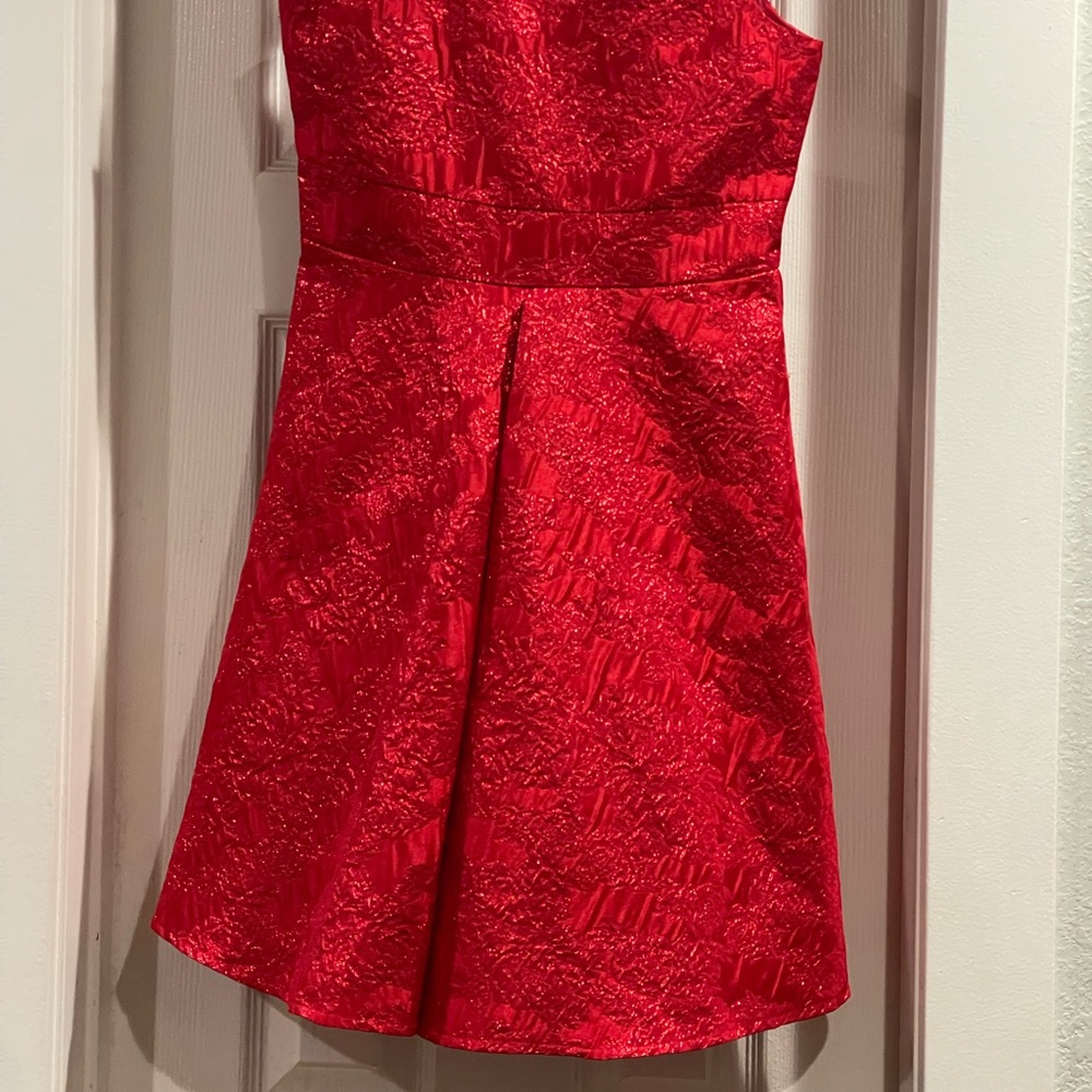 Rare Editions Radiant Red Formal Dress